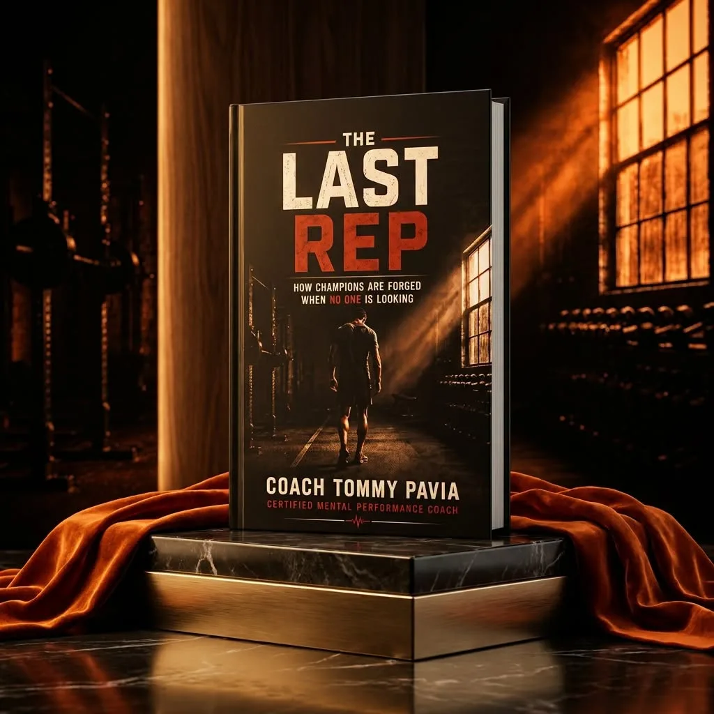 The Last Rep on a pedestal